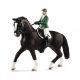 Schleich Horse Club Cavalier de saut d'obstacles avec cheval 42358