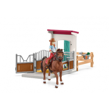 Schleich Horse Club Box pour chevaux avec Hannah et Cayenne 42710 Exclusif