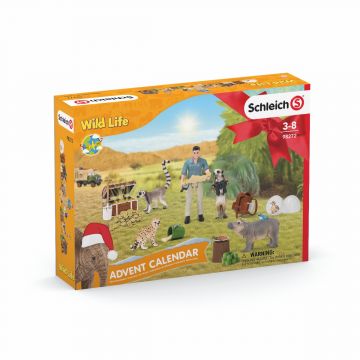 Schleich Wild Life Calendrier de l'Avent 2021 avec 24 fenêtres 98272