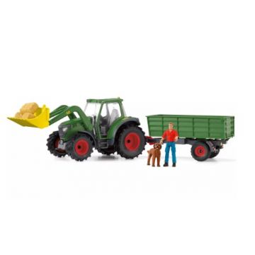 Schleich Farm World Tracteur et Remorque 42608