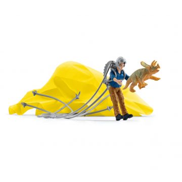 Schleich Dinosaure Sauvetage de Dinosaure en parachute 41471