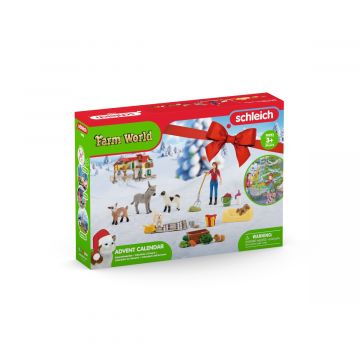 Schleich Farm World Calendrier de L' Avent 2023 avec 24 fenêtres 98983