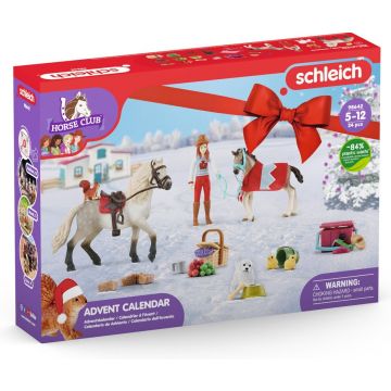 Schleich Horse Club Calendrier de l'Avent 2022 avec 24 fenêtres 98642