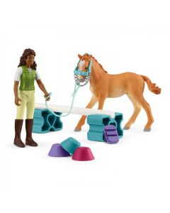 Schleich Horse Club Trainingsset voor veulen 42756