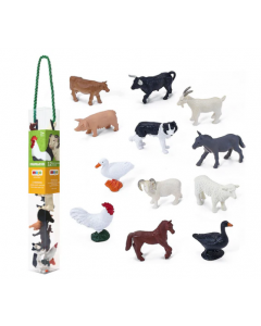 Mojo Farmland mini animaux de la ferme 12pcs 380053