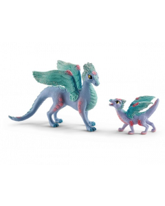 Schleich Bayala 70592 Dragon fleur avec enfant