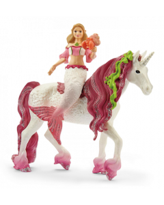 Schleich Bayala 70593 Sirene Freya sur licorne de mer