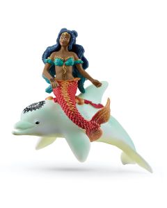 Schleich Bayala Isabelle Sur son dauphin 70719